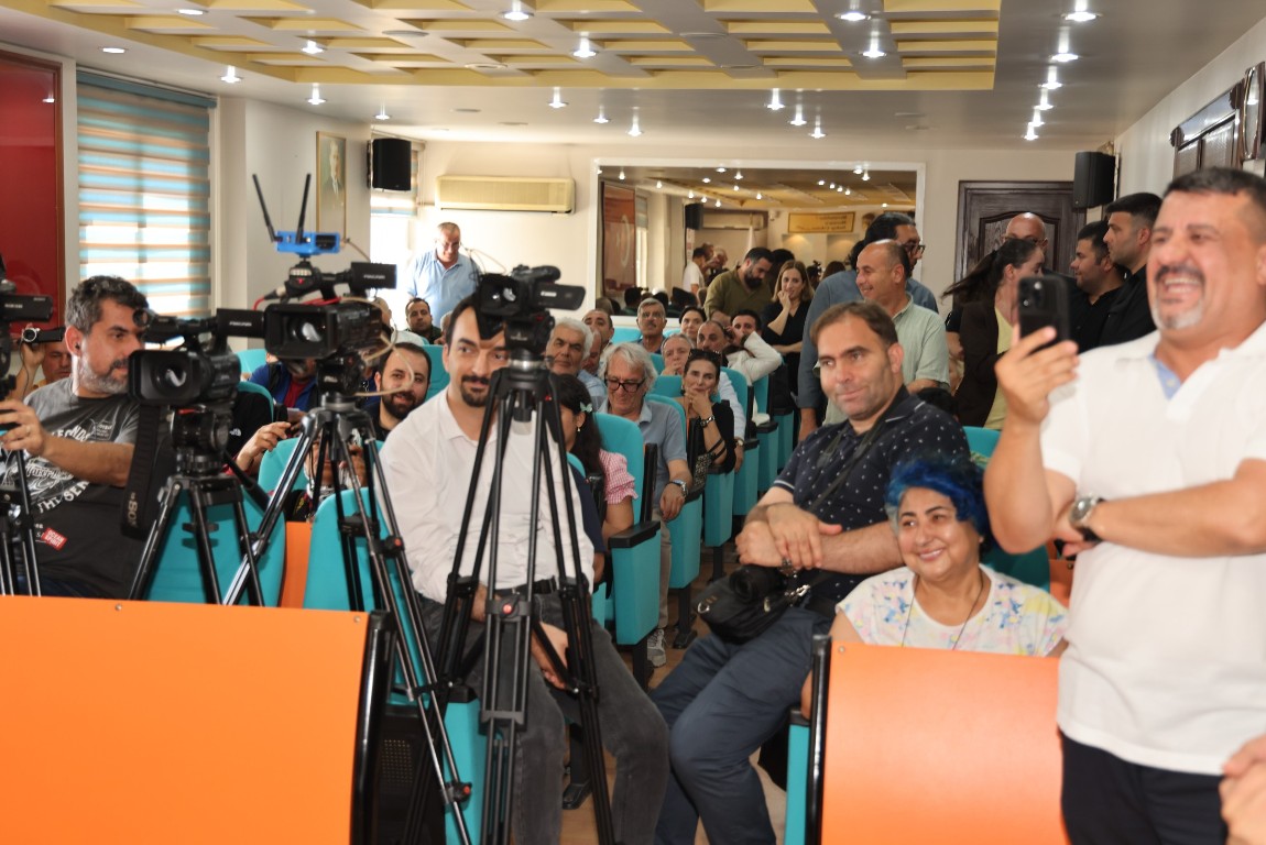 BAŞKAN YILDIZ, BASIN MENSUPLARIYLA BİR ARAYA GELDİ