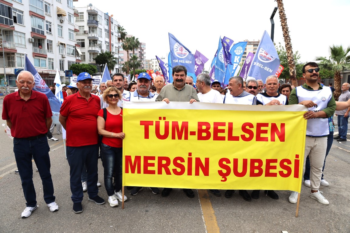 BAŞKAN YILDIZ, 1 MAYIS KUTLAMALARINA KATILDI