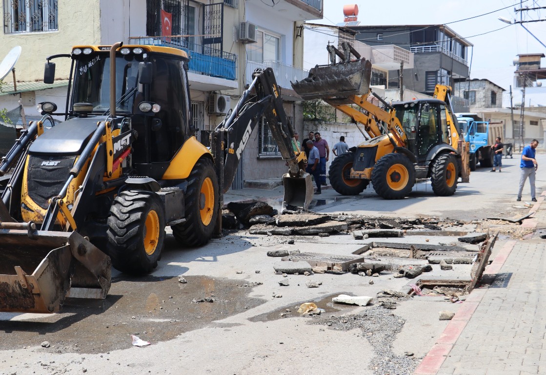TOROSLAR BELEDİYESİNDEN HIZLI MÜDAHALE!