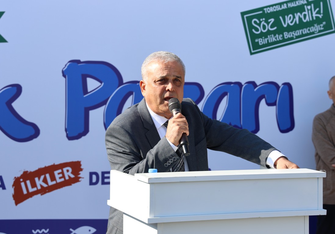 TOROSLAR’IN İLK BALIK PAZARI HİZMETE AÇILDI