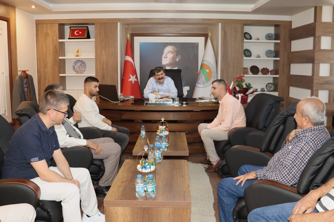 BAŞKAN YILDIZ’A TEBRİK ZİYARETLERİ DEVAM EDİYOR