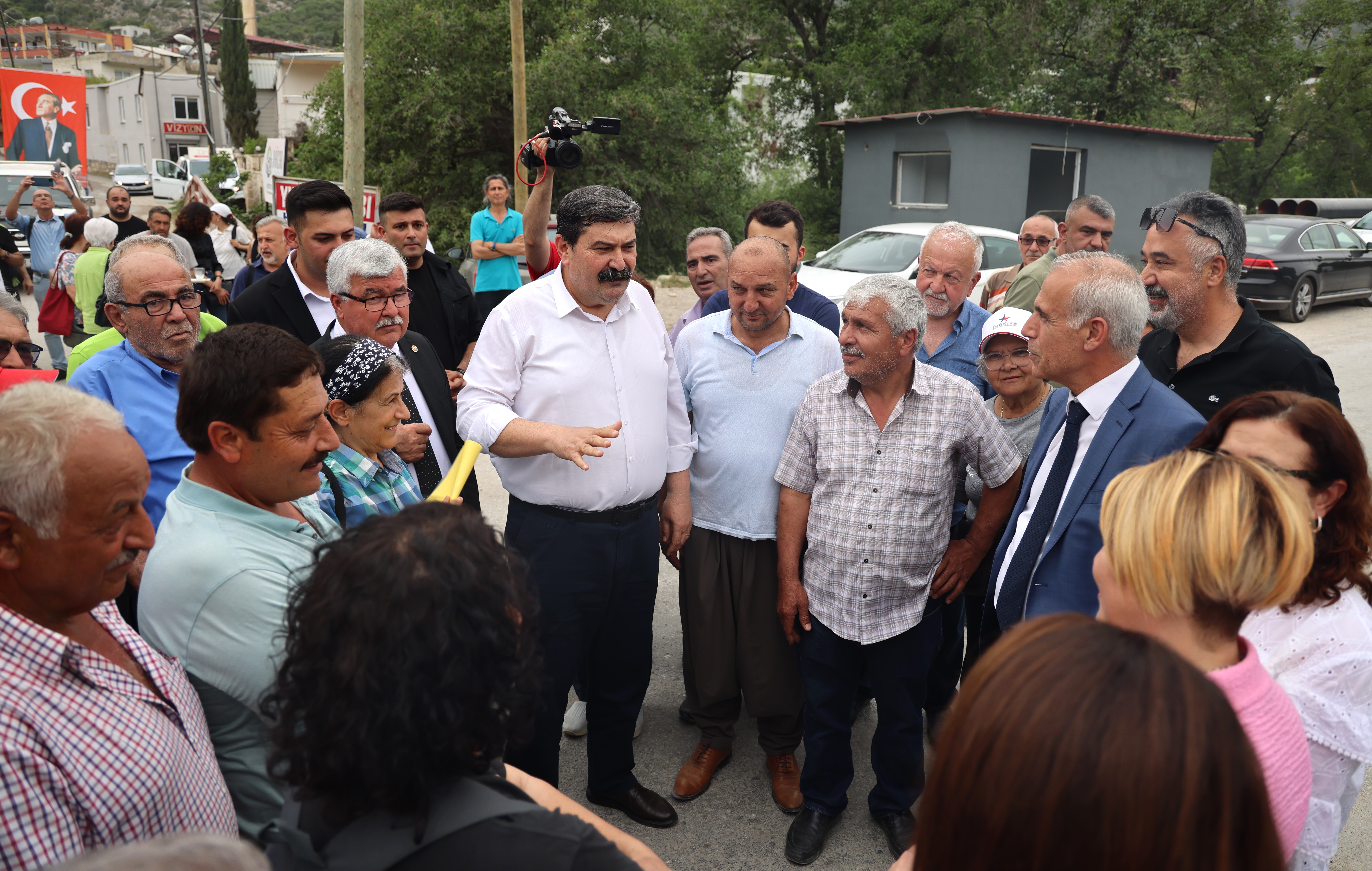 BAŞKAN OLDU, EYLEMİ BIRAKMADI!
