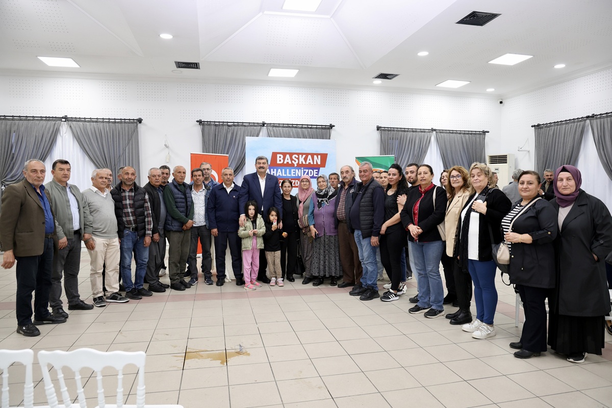 TOROSLAR’DA MAHALLE ODAKLI BELEDİYECİLİK: BAŞKAN YILDIZ VATANDAŞLA BİREBİR TEMASTA