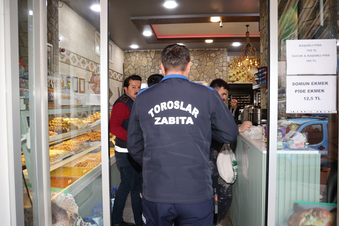 TOROSLAR ZABITASINDAN RAMAZAN ÖNCESİ SIKI DENETİM