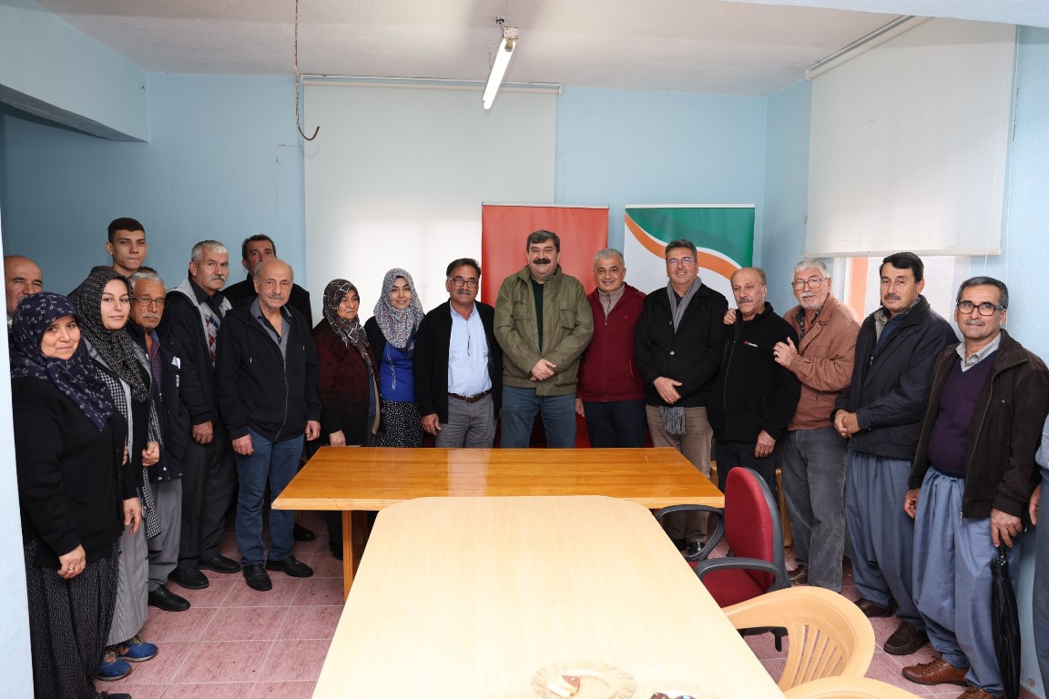 TOROSLAR BELEDİYE BAŞKANI YILDIZ, KIRSAL MAHALLELERDE YURTTAŞLARLA BULUŞTU