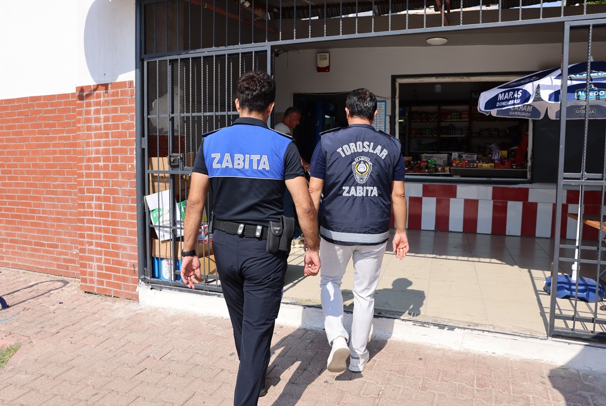 TOROSLAR ZABITASI OKUL KANTİNLERİNİ DENETLEDİ - Görsel 4