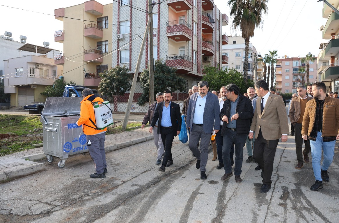 TOROSLAR BELEDİYESİNİN TEMİZLİK KAMPANYASI SÜRÜYOR