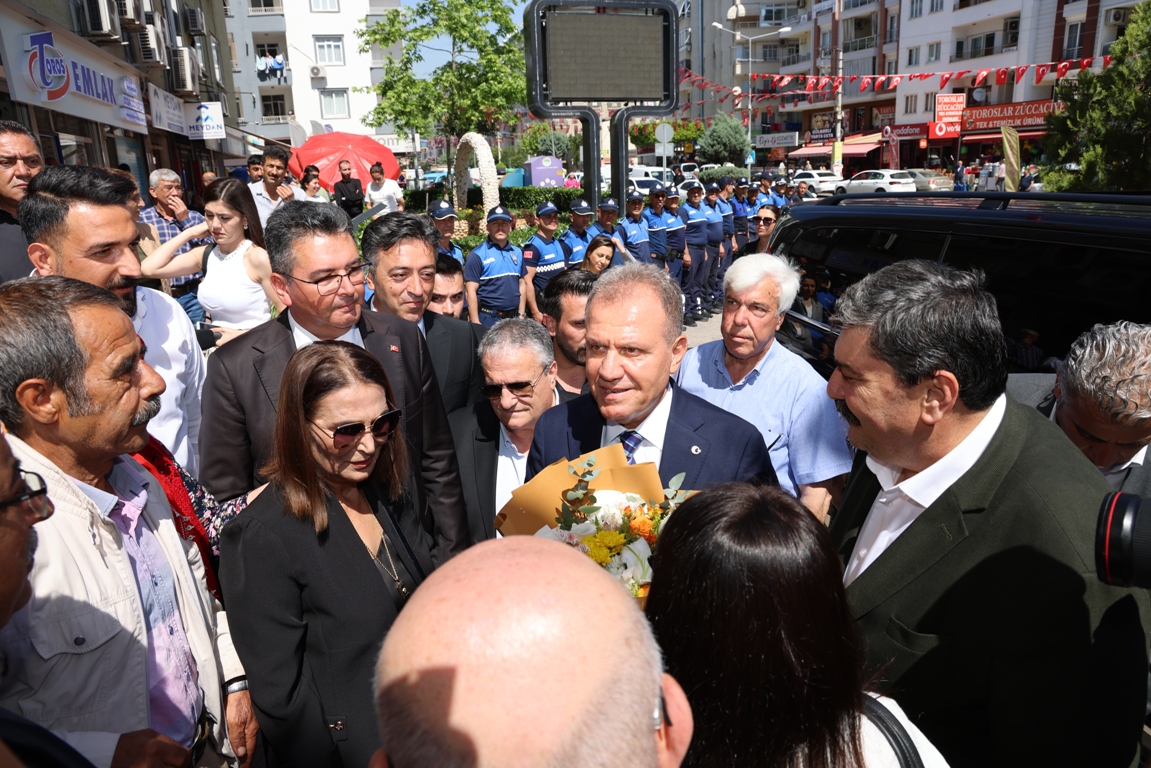 BAŞKAN SEÇER’DEN, BAŞKAN YILDIZ’A HAYIRLI OLSUN ZİYARETİ
