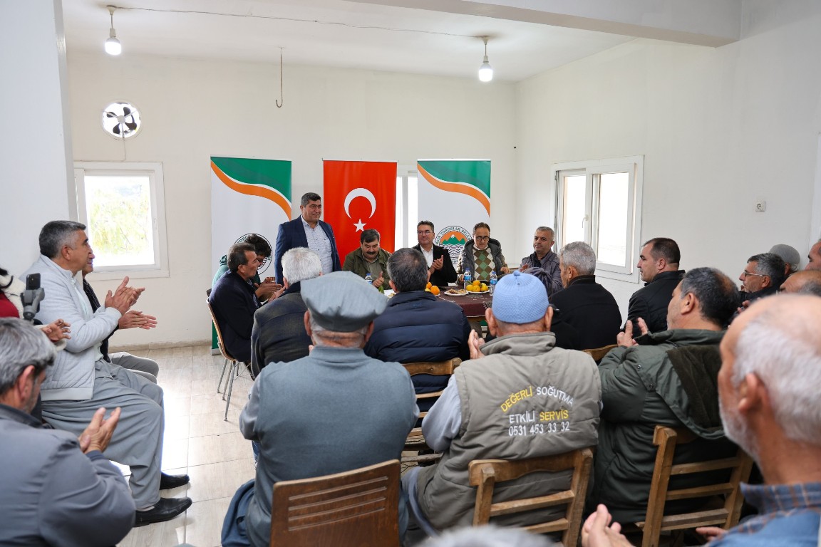 TOROSLAR BELEDİYE BAŞKANI YILDIZ, KIRSAL MAHALLE GEZİLERİNİ SÜRDÜRÜYOR