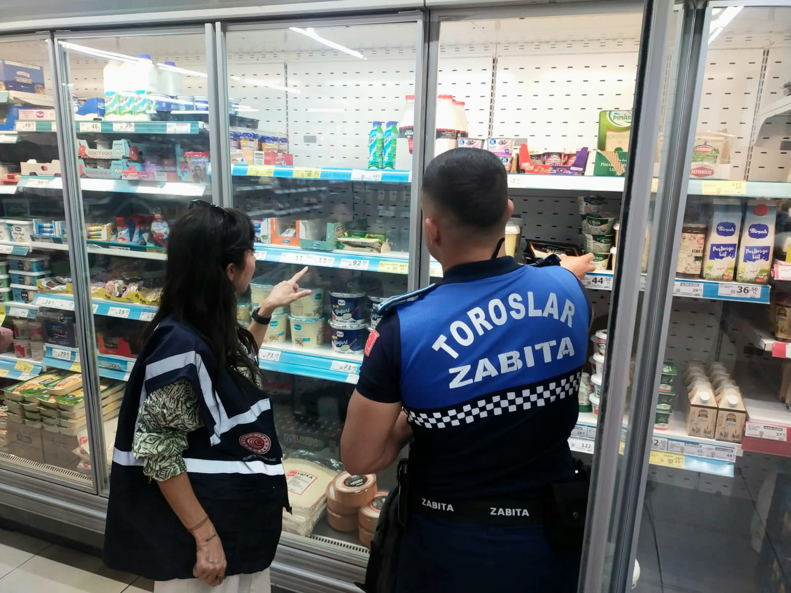 TOROSLAR ZABITASI GIDA GÜVENLİĞİ İÇİN SAHADA