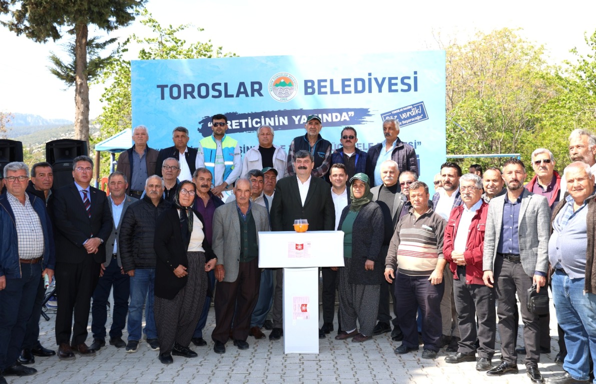TOROSLAR BELEDİYESİNDEN ÇİFTÇİYE DESTEK