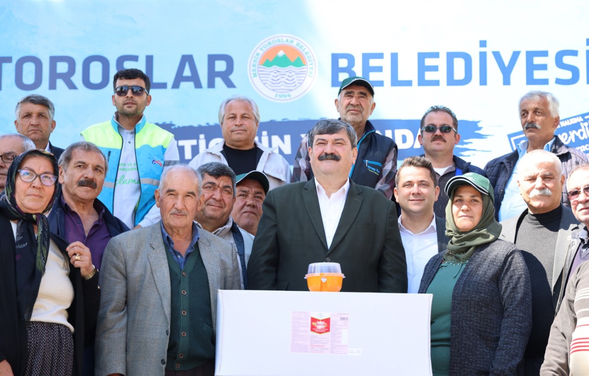TOROSLAR BELEDİYESİNDEN ÇİFTÇİYE DESTEK