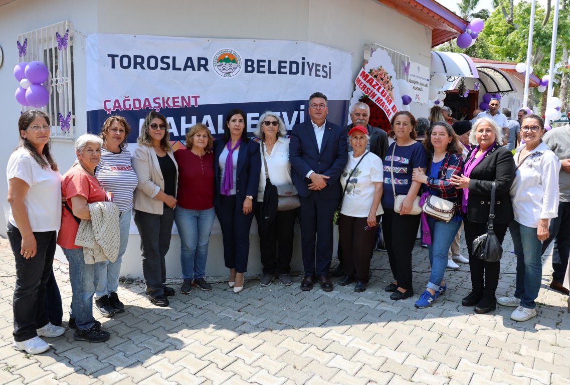 TOROSLAR’IN İLK MAHALLE EVİ AÇILDI
