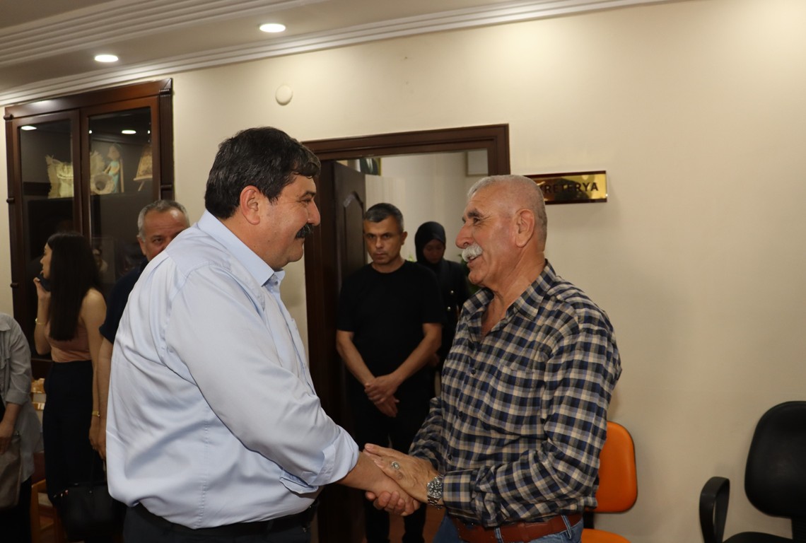 BAŞKAN YILDIZ’A TEBRİK ZİYARETLERİ DEVAM EDİYOR