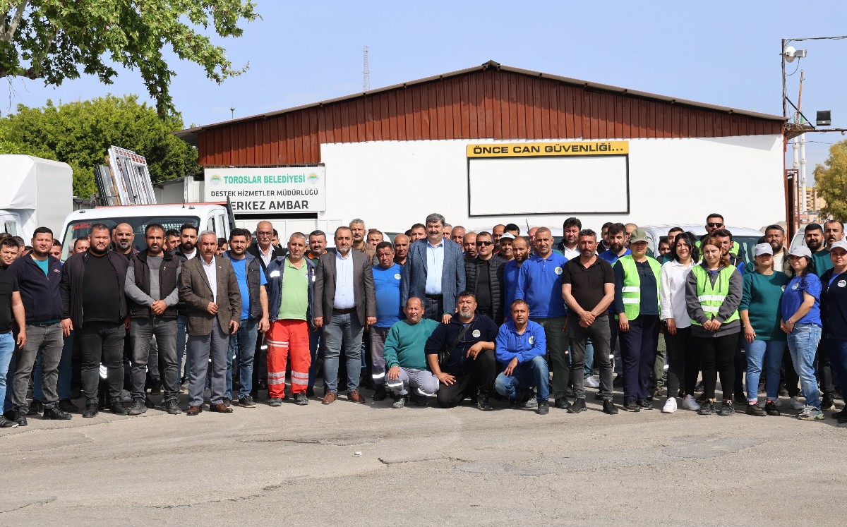 TOROSLAR BELEDİYESİ ARAÇ PARKINI YENİ ARAÇLARLA GÜÇLENDİRDİ